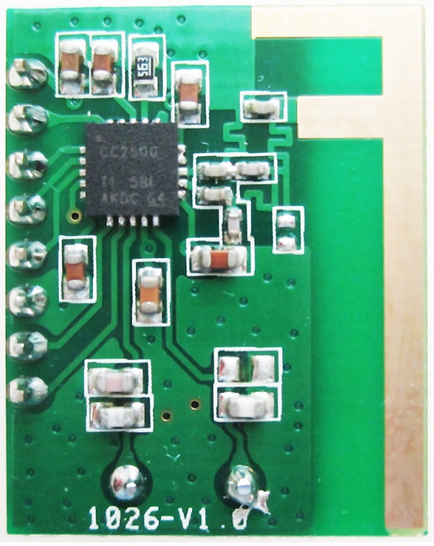 供应工业级CC2500 无线模块2.4G