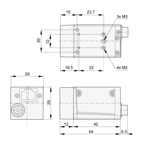 Basler巴斯勒  高像素工业摄像机 acA2040-25gmNIR