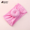 Hair accessory, children's donut, nylon headband, suitable for import, new collection, European style, wholesale