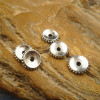 Metal wheel, rosary with round beads, accessory, wholesale