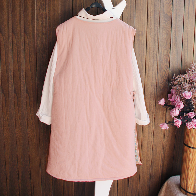 Gilet femme en Coton et lin - Ref 3316990 Image 5