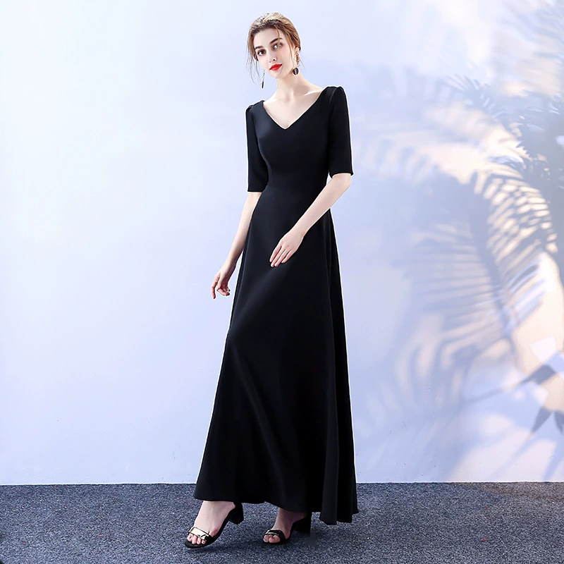 Вечернее платье, длинное платье для подружек невесты, приталенное, AliExpress