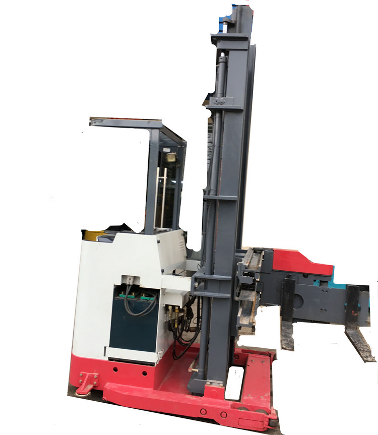 原装进口4.5米0.7吨升高车 货架托盘电动叉车 电力三向堆垛叉车