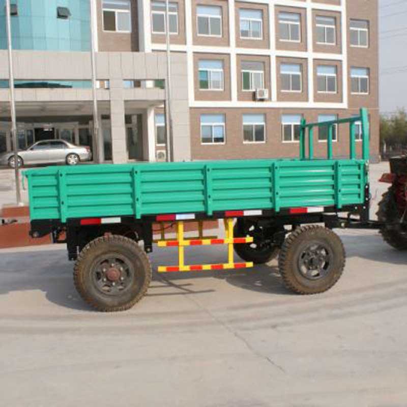 3吨双轴农用运输车 农用拖车 拖拉机拖斗 非自卸挂斗