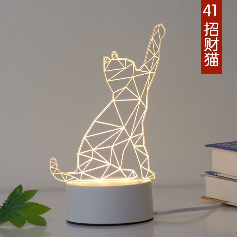 Lampe Led USB creative anniversaire touch 3D - Ref 3423838 Image 23