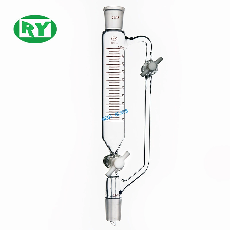 Heqi фабрика прочности с высоким содержанием боросиликата 3,3, двойная тетрафторовая шкала ворот постоянного падения давления стандартная 1000 мл
