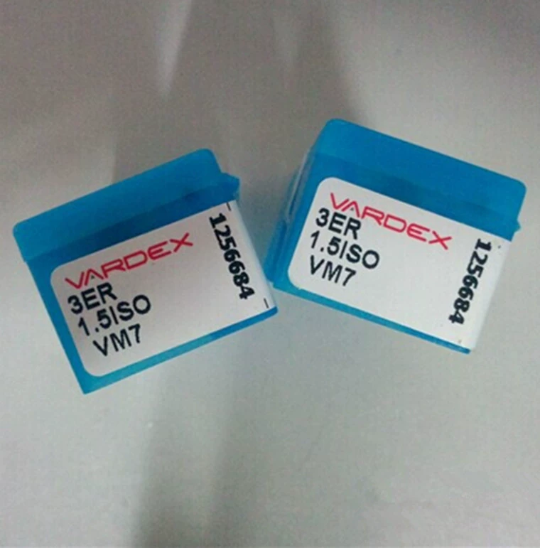 Нож из нержавеющей стали Vardex CNC резьбовой лезвие 3ER 1.5ISO VM7