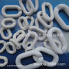 DIY solid color light surface elliptical buckle DIY elliptical chain opening oval circle buckle O -shaped plastic chain