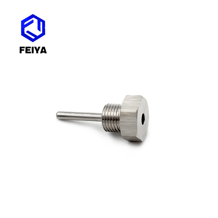 菲雅厂家CNC精密车削六角不锈钢焊接螺丝圆柱头紧固全螺纹