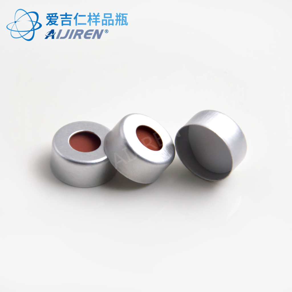11mm 特氟龙硅胶垫片 钳口铝盖 进口品质 2ml进样瓶样品瓶盖垫