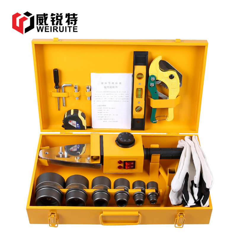 新款双温双控电子调温ppr热熔器2000W水管pe熔接器塑焊机水暖工具