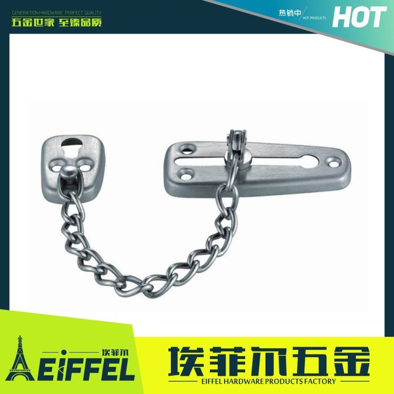 现代简约不锈钢弹簧防盗链门链锁扣门档免打孔五金配件厂家-阿里巴巴