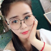 Anti -Blu -ray lens polygon irregular kick -off flat -light mirror women's tide pendant glasses rack myopia glasses frame