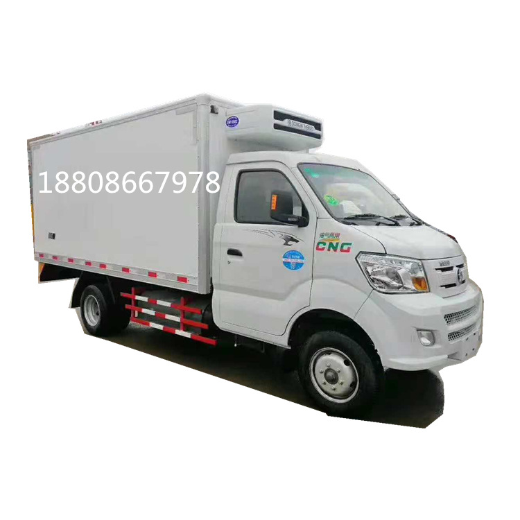 东风牌小型4米多冷藏冷链制冷机组运输车参数图片价位18808667978