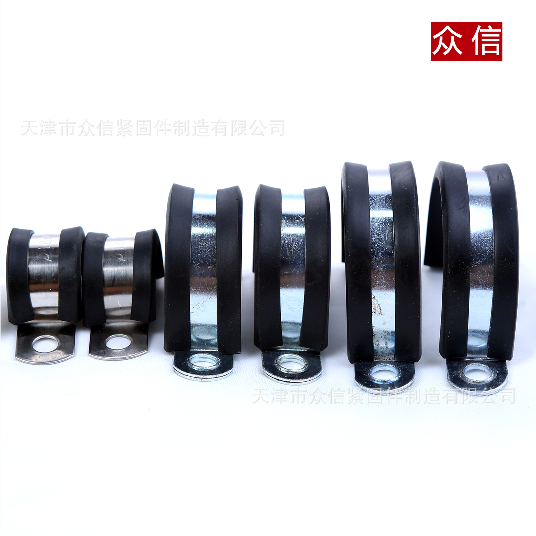 供应连胶条卡箍，厂家品质保证！