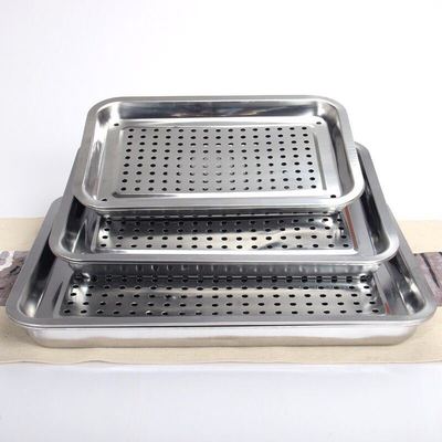 Manufactor Direct selling Stainless steel square Double layer square tea plate Kung Fu Tea Square plate tea tray wholesale