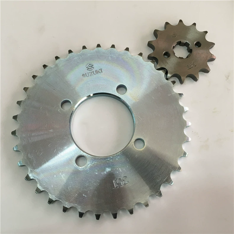 Звездочка мотоцикла Гонки 110 QS110-A размер звездочки зубчатая пластина