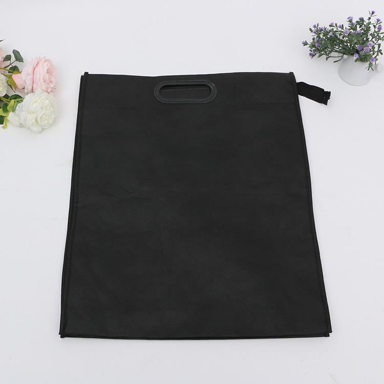 平口无纺布袋门店专用服装购物环保袋方形彩色无纺布袋可定制logo