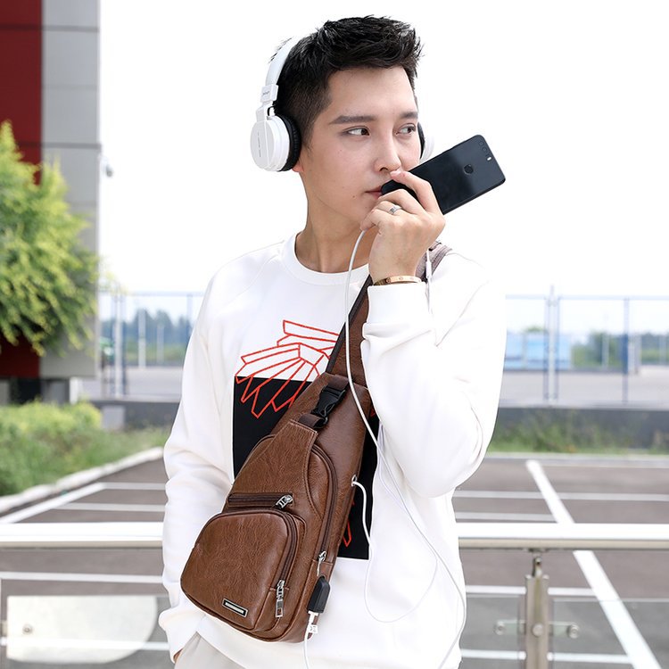 fashionable handheld chest bag