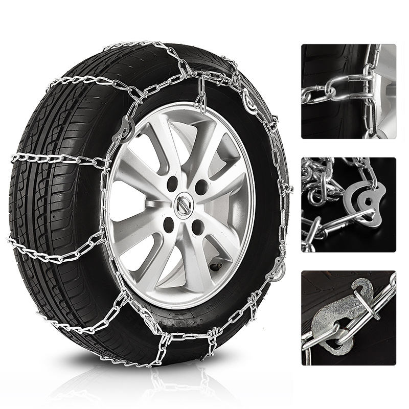 Truck Truck Semi-Trailer Pickup Truck Tire Anti-Skid Chain 700-16650-16 Snow Emergency Iron Chain Off-Road