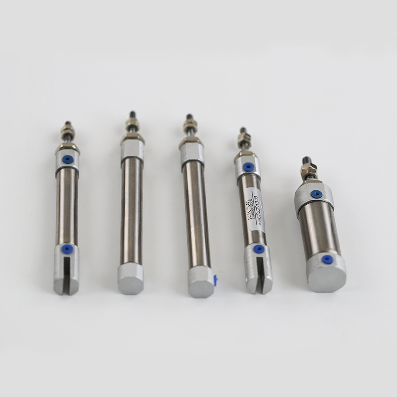 不锈钢迷你气缸CDJ2B16-10/15/20/25/30/35/40/45/50/75 PB/CJ2B