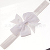 Children's headband with bow, elastic hair accessory