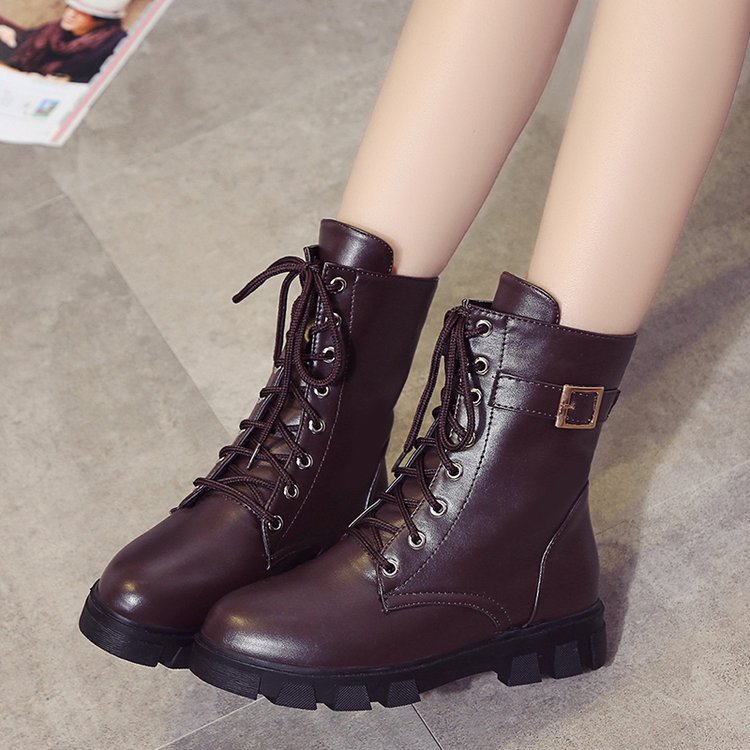 Bottes femme en PU artificiel - Ref 3355377 Image 47