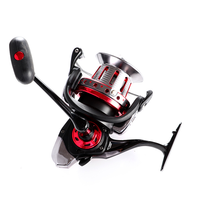 Rueda de metal de largo alcance 10000 serie rueda de pesca súper grande rueda de pesca de largo alcance rueda giratoria carrete de pesca