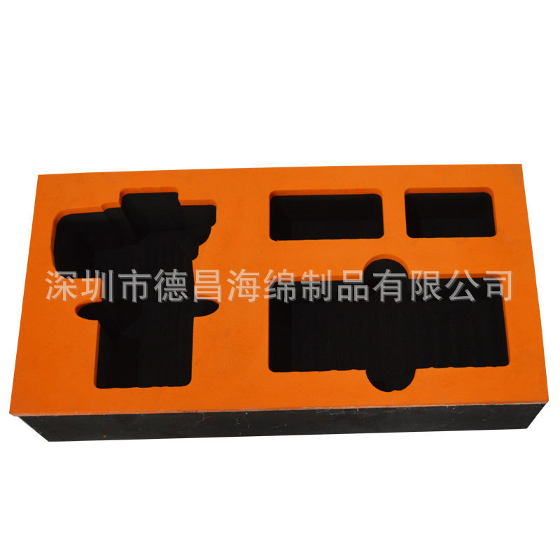 精雕 泡棉内托 EVA雕刻成型 一体成型工具箱内衬eva产品包装内衬