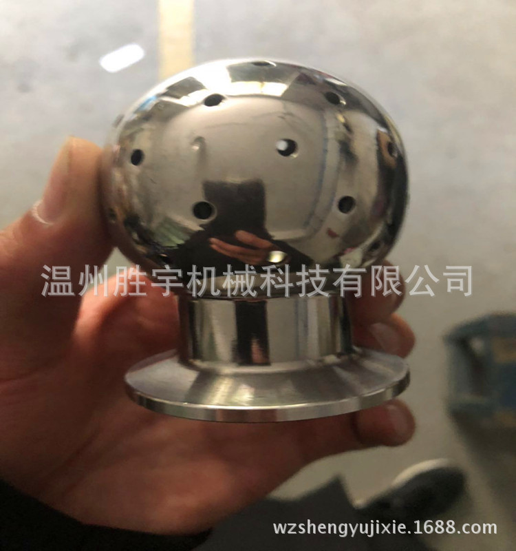 不锈钢清洗球 卫生级旋转清洗球  快装丝扣清洗球 罐体内部清洗器