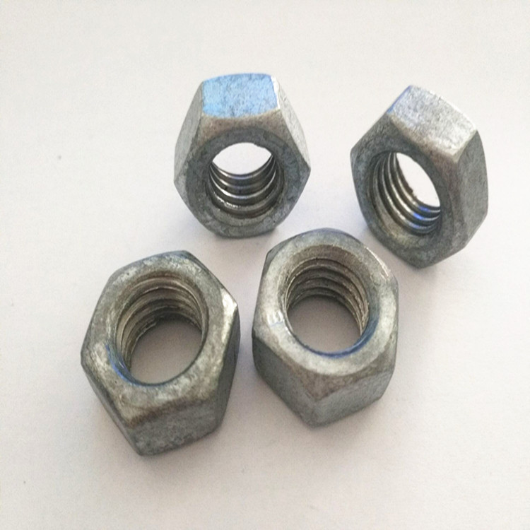 海盐晨旺供应热镀锌8级六角螺母M20 扩孔40