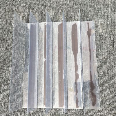 厂家定做L型PVC隔板带软磁铁 L型透明PVC台卡带磁铁可定做图案|ms