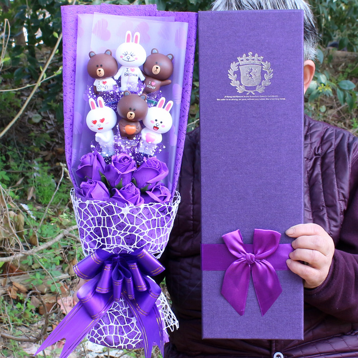 6 Brown Bear+6 Flower Purple.jpg