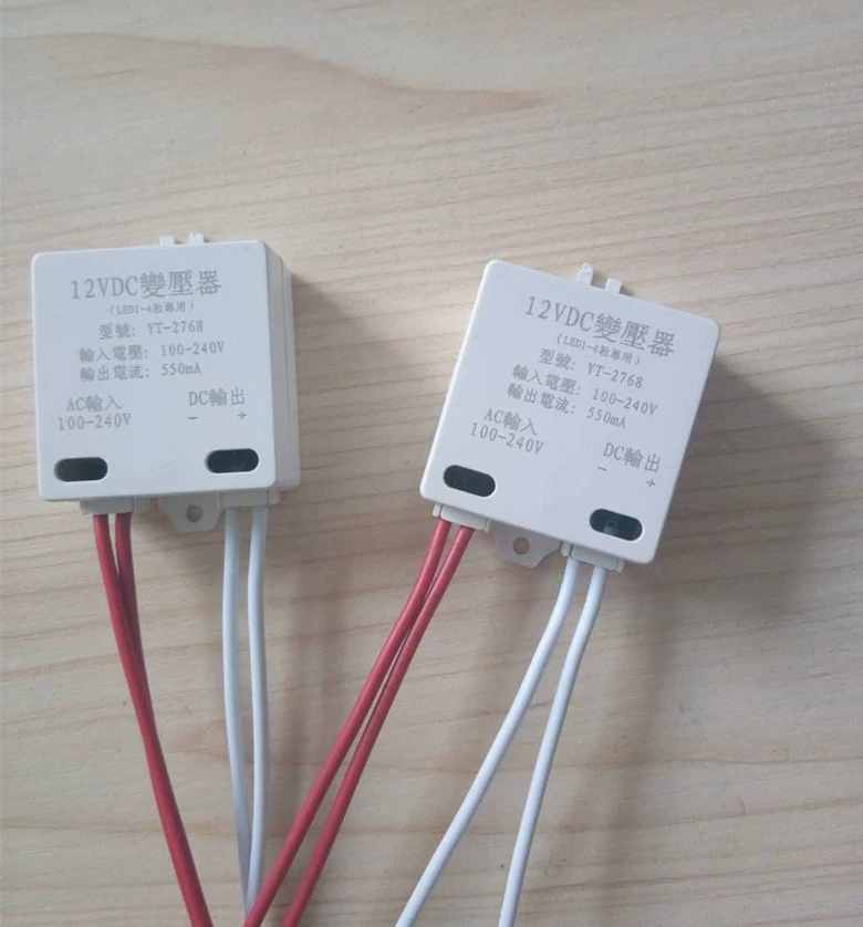 LED transformer, power supply solar-powered, 110v, 220v, 12v