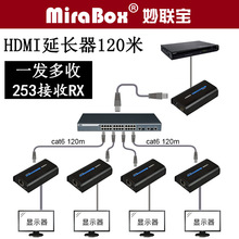 LKV373 HDMI单网线延长器rj45网络延长器.HDMI延长器120米延长器