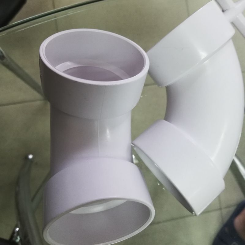 PVC白色颗粒 香港合富105环保挤出级PVC 抗冲击抗弯水管接头专用