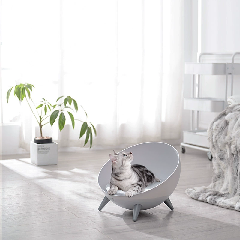 Полусферический кошачий помет теплый зимой