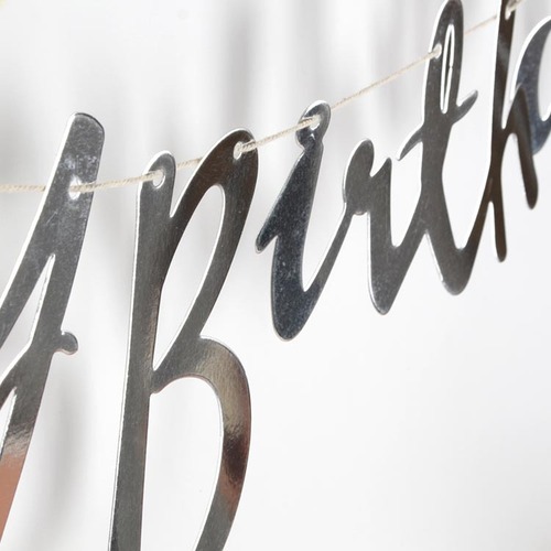 Gold letter hanging flag banner, rich golden first year party decoration flag, happy birthday paper hanging strips and colorful flag wholesale