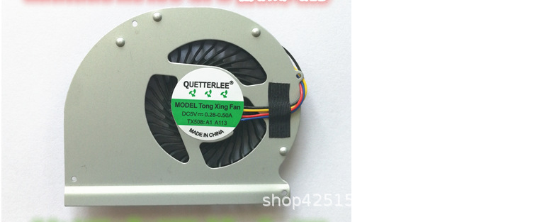 For DELL Latitude E6430 CPU fan 2W MF60120V1-C370-G9A