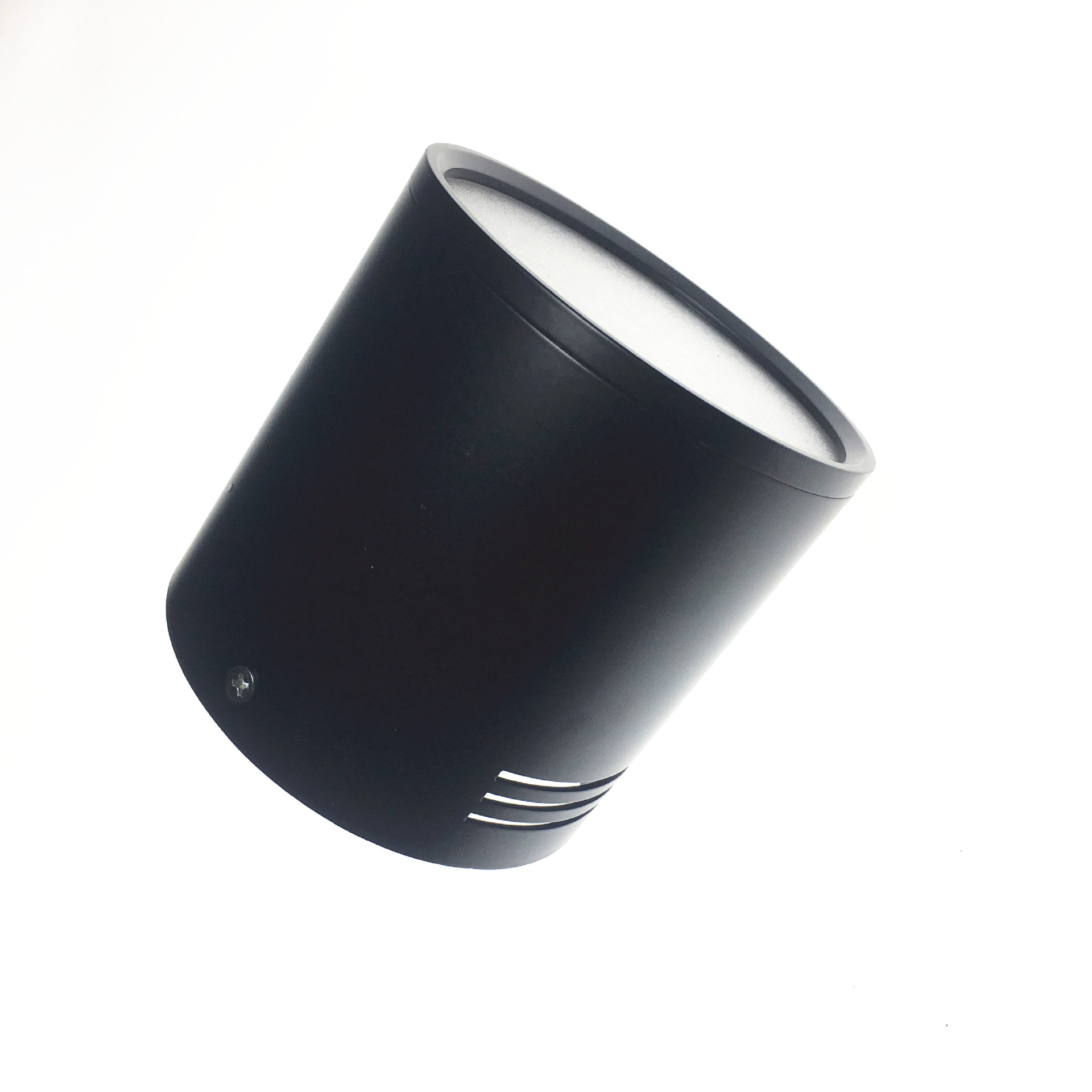 12WLED Surface mounted downlights Shell 3-inch patch design 9W black and white Ceiling Hanging wire Dual use Surface mounted downlights Kit