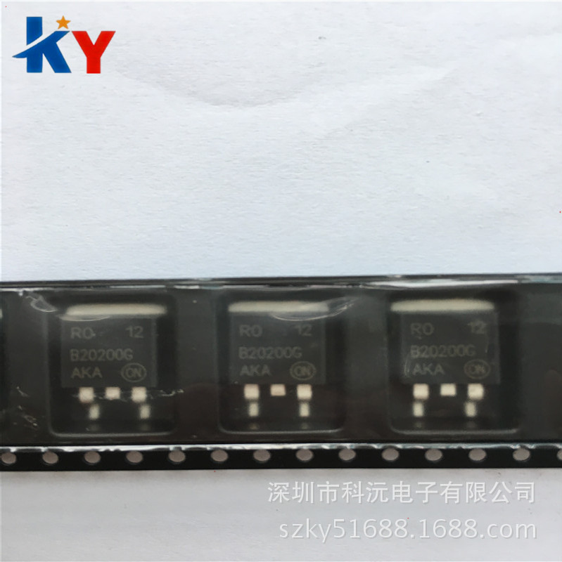 MBRB20200CTT4G MBRB20200 TO-263 肖特基二管 20A 200V 现货