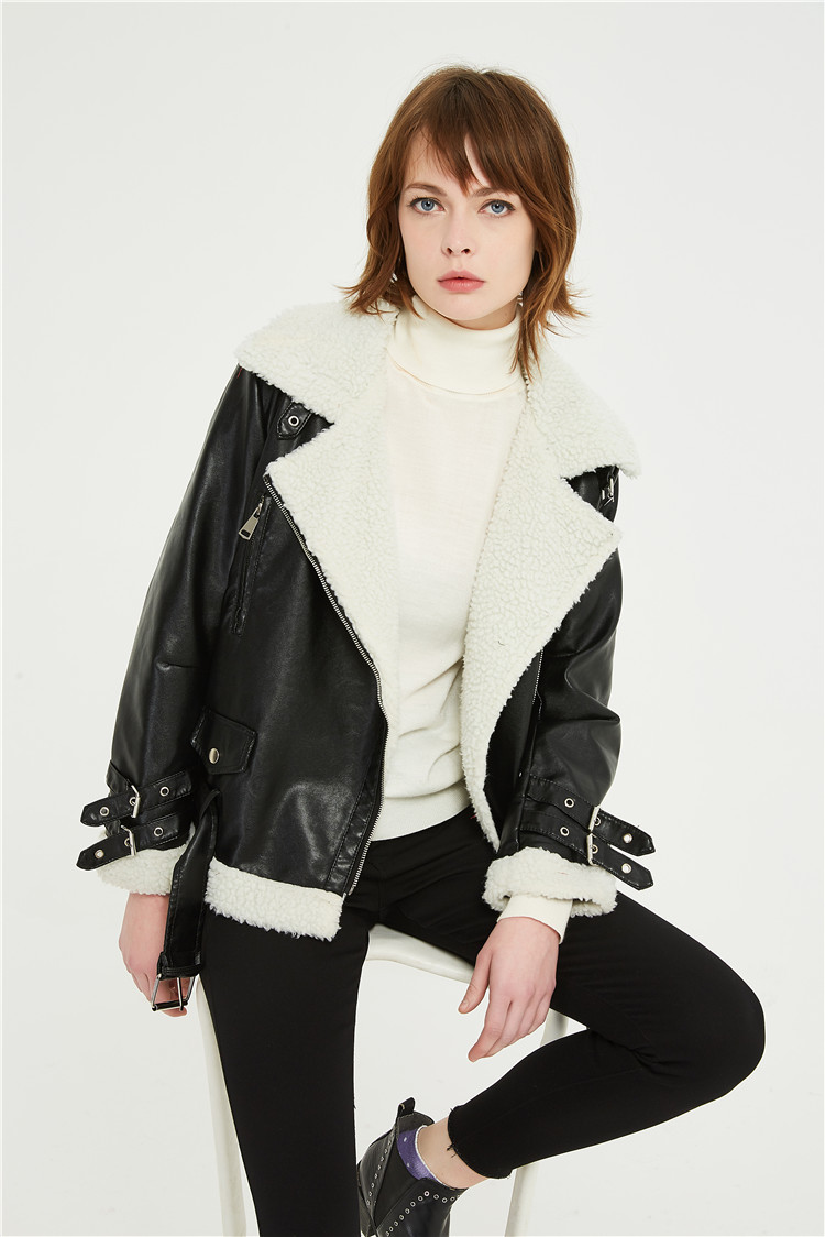 Veste cuir femme YOUKU en PU - Ref 3331810 Image 21