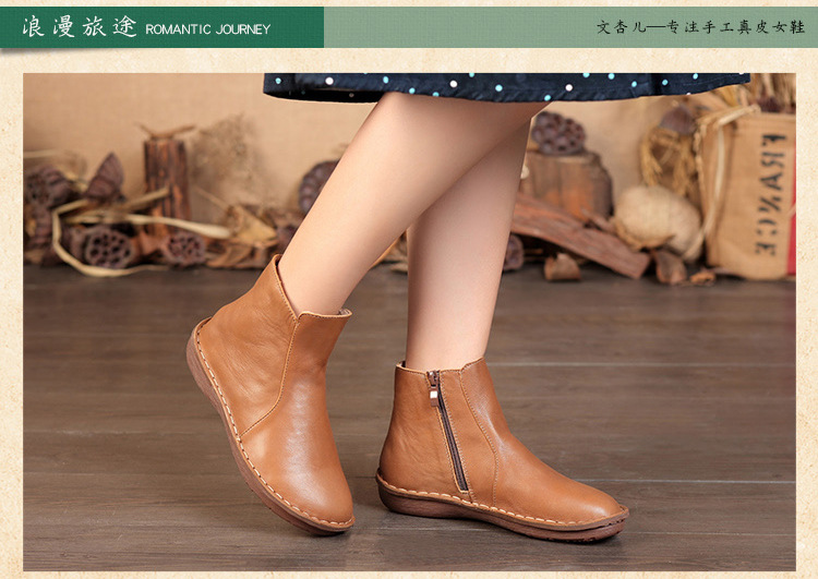 Bottes femme WHENSINGER      en En cuir - Ref 3355331 Image 25