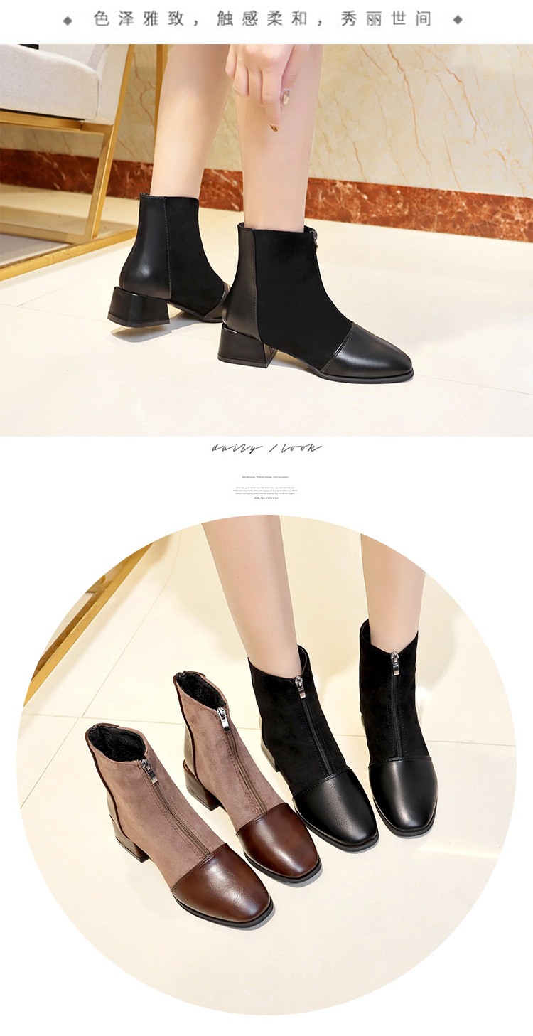 Bottes femme en Daim - Ref 3354991 Image 16