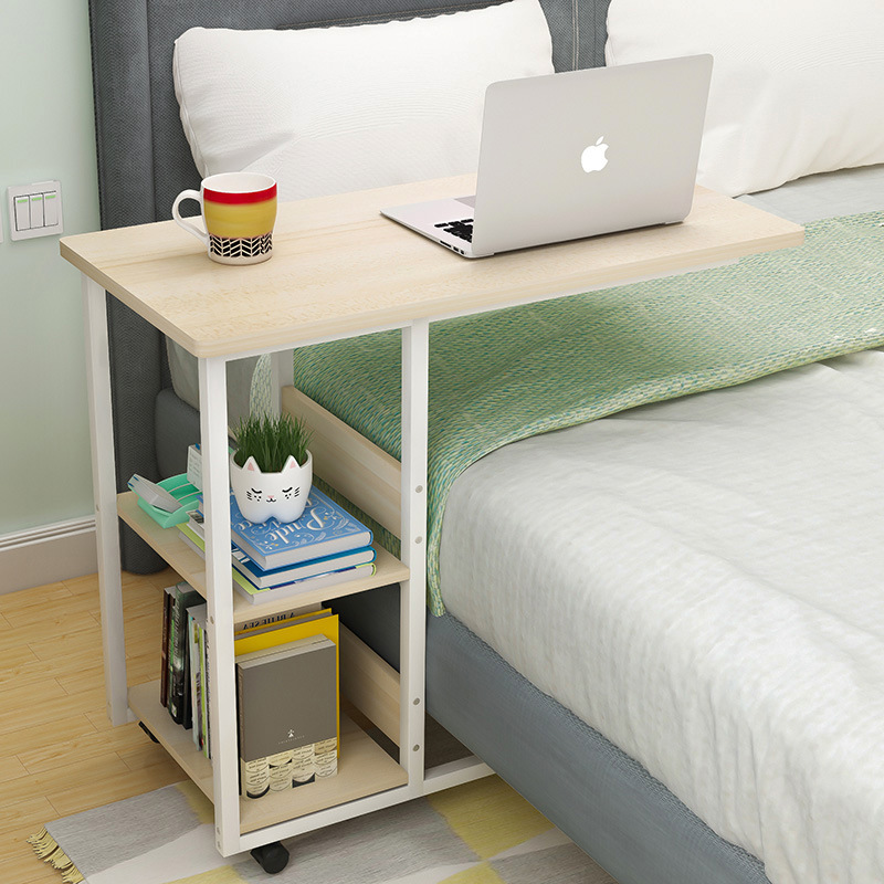 Move the bedside notebook lazy table desk simple home student bed on…