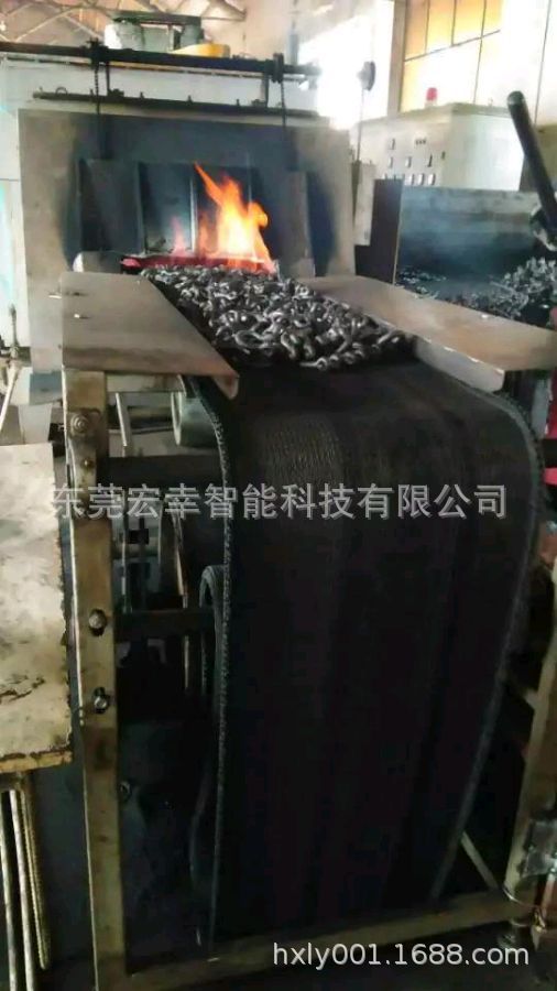 东莞网带式淬火渗碳炉 网带式回火炉 厂家定制规格热处理生产线
