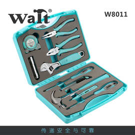 沃尔特家用五金工具箱11件套多功能家庭工具套装手动工具电工维修