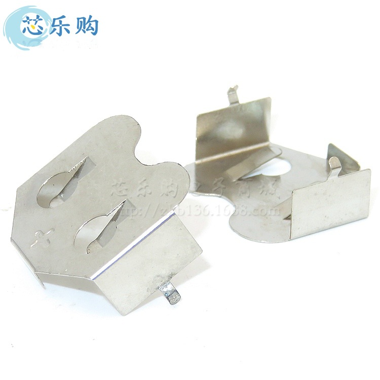 CR2477电池座 2477电池弹片 纽扣电池夹 磷铜