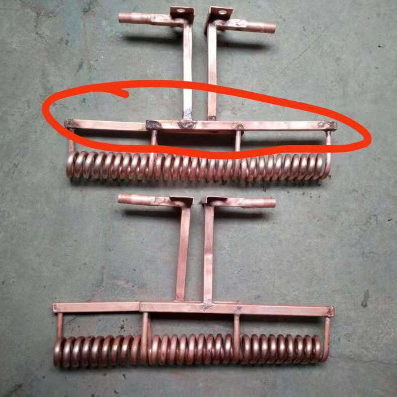 退火感应器 铜管在线退火设备中频退火炉