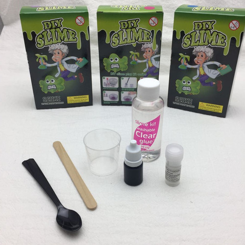 Cross-border hot selling slime DIY crystal mud set children's toy material package pearl mud snot clay color mud